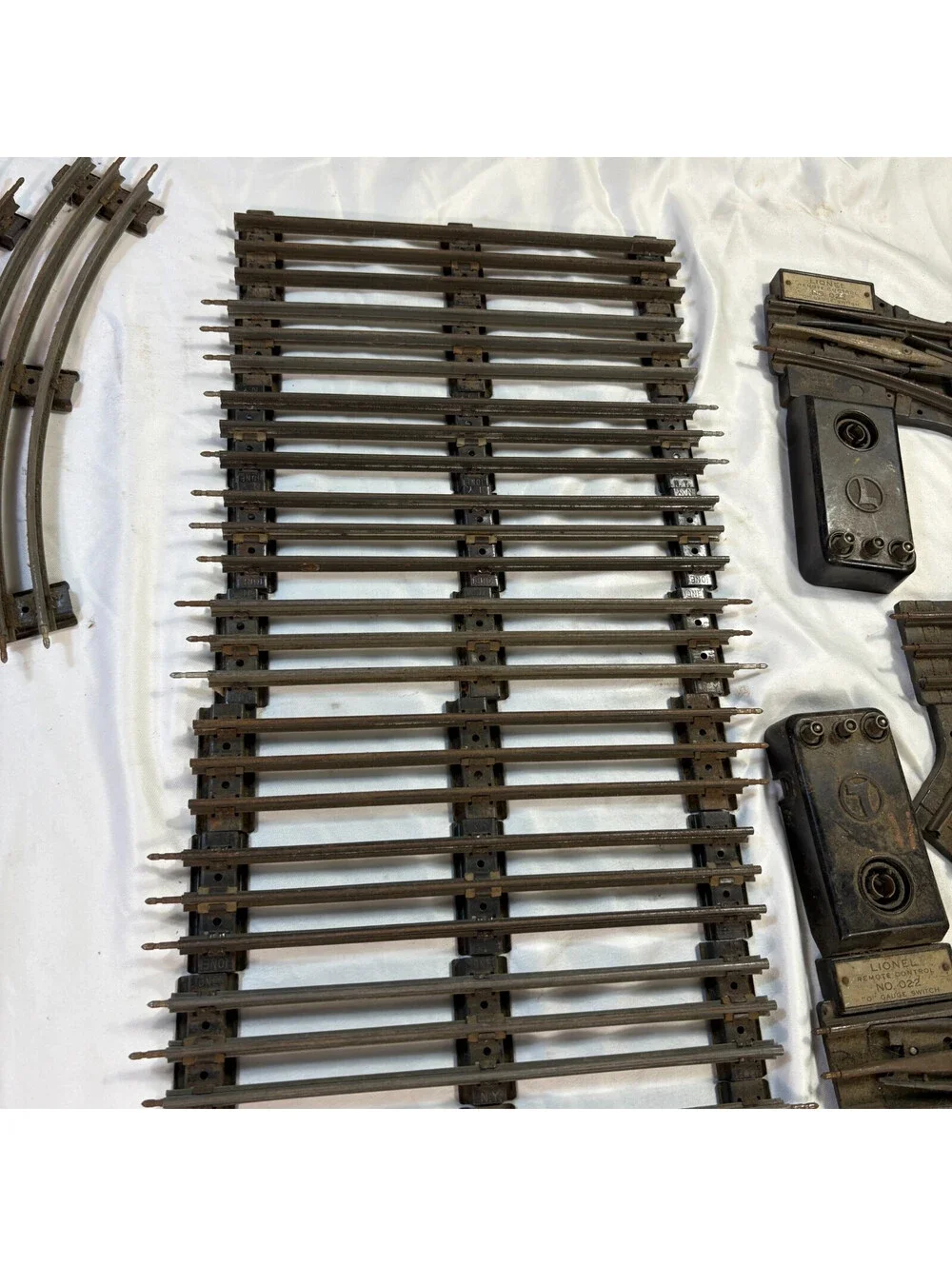 Vintage Lionel O Gauge Tubular Track Lot No 022 Switches CTC Lockon Rails